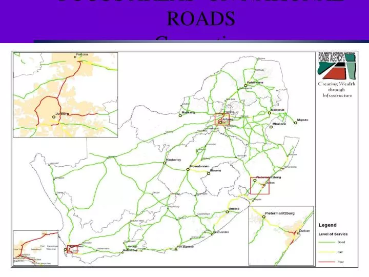 focus areas on national roads congestion