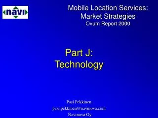 Part J: Technology