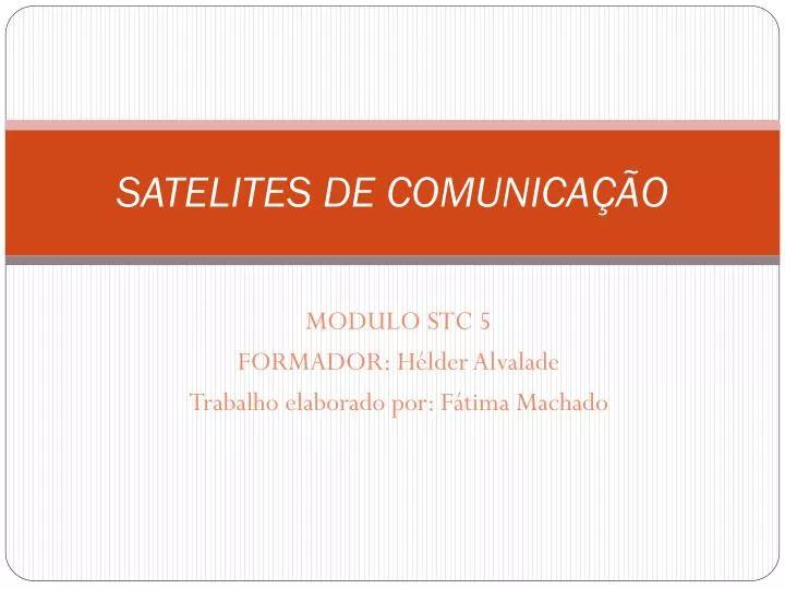 satelites de comunica o