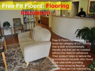 Free Fit Floors - Flooring Innovation