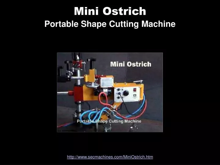 mini ostrich portable shape cutting machine
