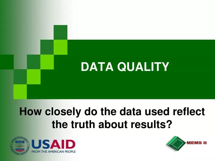 data quality