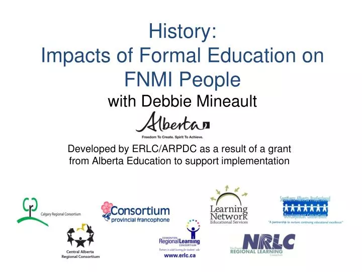 history impacts of formal education on fnmi people with debbie mineault
