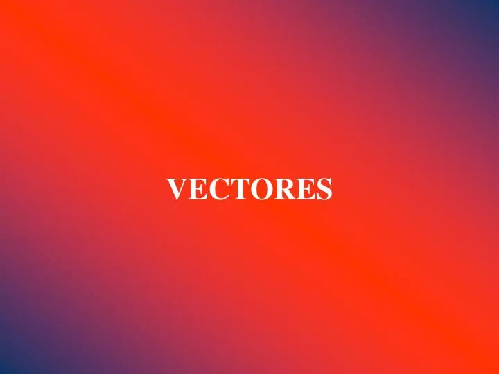vectores