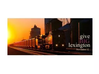 LEXINGTON community foundation