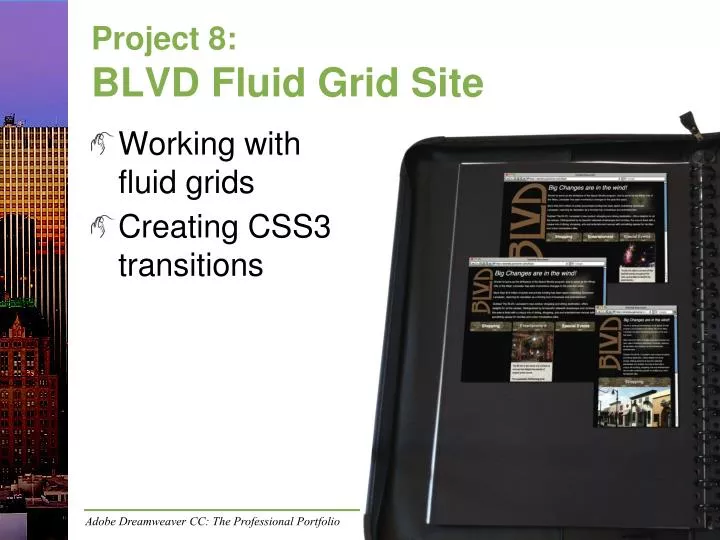 project 8 blvd fluid grid site