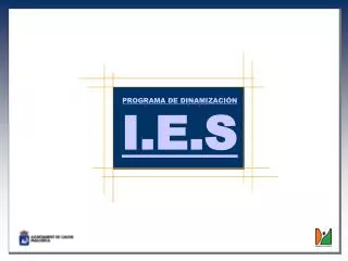 PROGRAMA DE DINAMIZACIÓN I.E.S