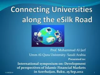 Connecting Universities along the eSilk Road