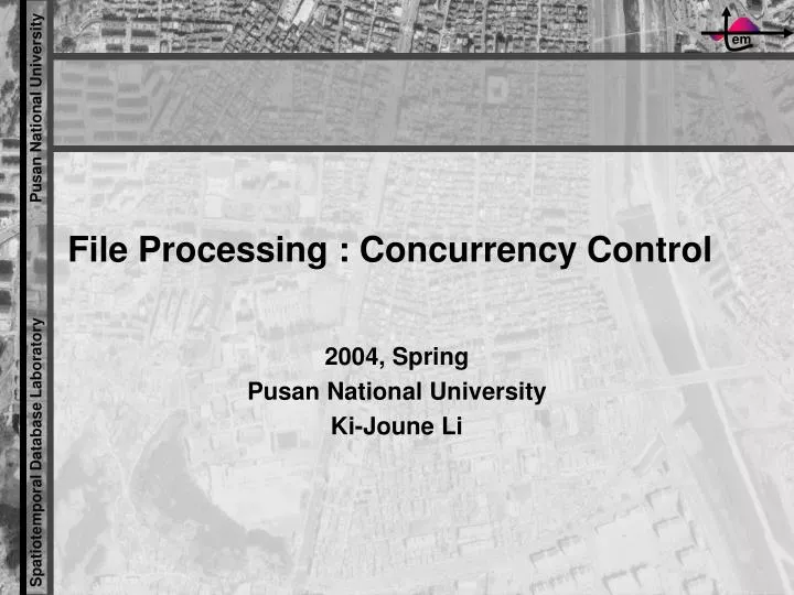 file processing concurrency control