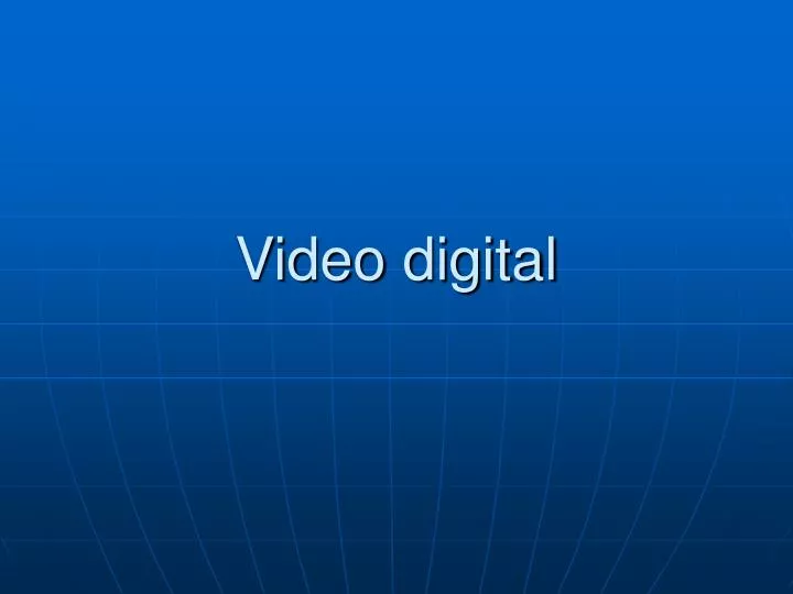 video digital