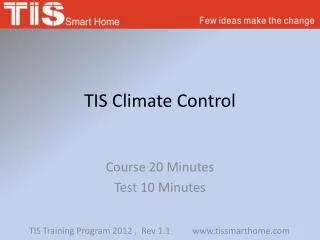 TIS Climate Control