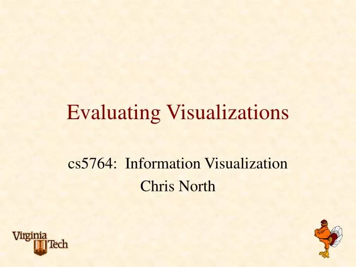 evaluating visualizations