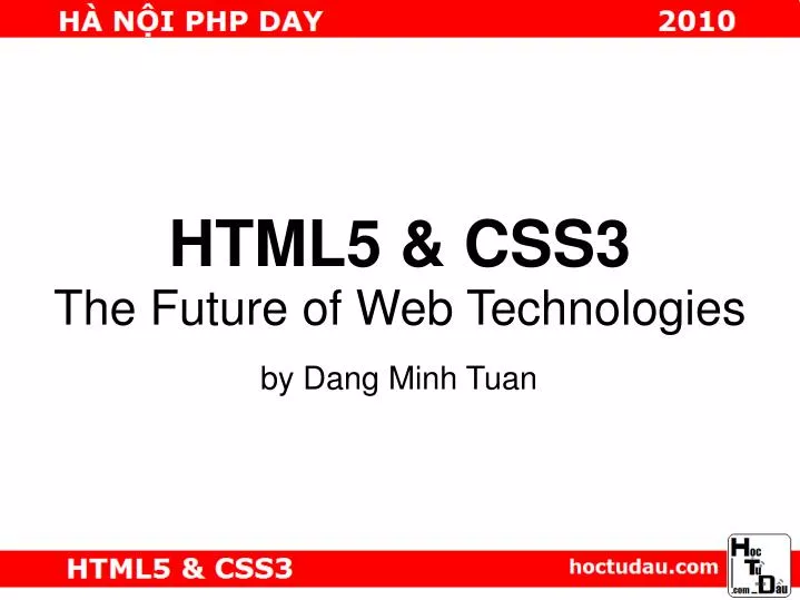 html5 css3 the future of web technologies