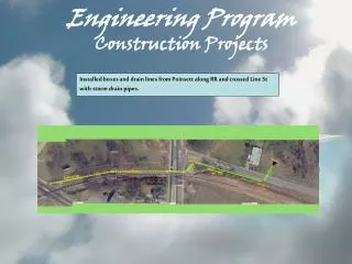 Engineering Program Construction Projects