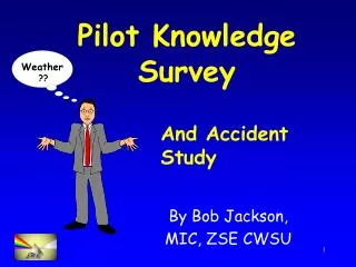 Pilot Knowledge Survey