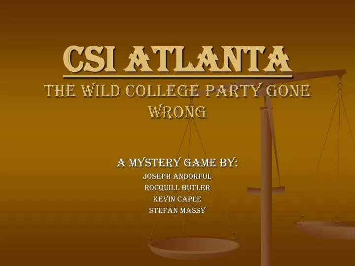 csi atlanta the wild college party gone wrong