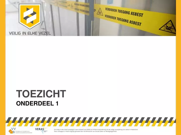 toezicht onderdeel 1