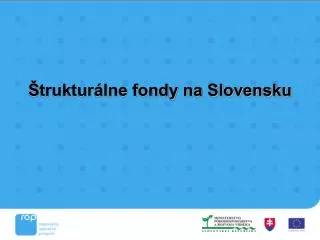 Štrukturálne fondy na Slovensku