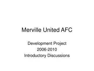 Merville United AFC