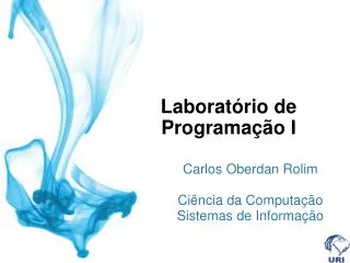 Laboratório de Programação I