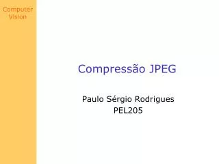 Compressão JPEG