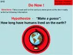 Understanding Human Population and Civilization Through History - slide 1
