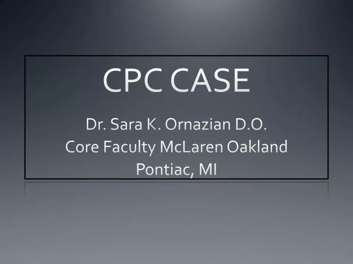 cpc case