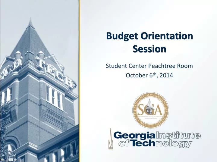 budget orientation session