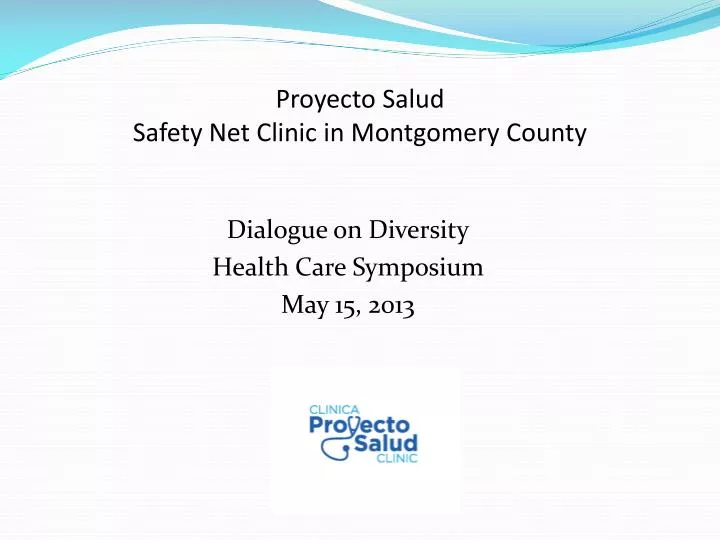 proyecto salud safety net clinic in montgomery county