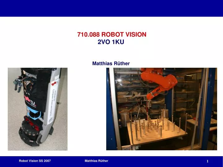 710 088 robot vision 2vo 1ku matthias r ther