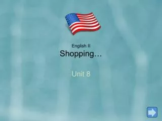 English II Shopping…