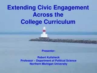 Extending Civic Engagement Across the College Curriculum