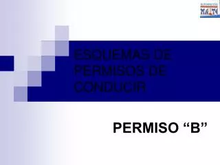 ESQUEMAS DE PERMISOS DE CONDUCIR