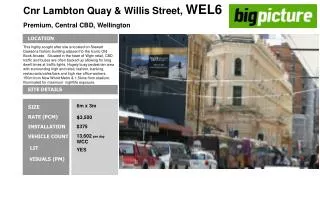 Cnr Lambton Quay &amp; Willis Street, WEL6 Premium, Central CBD, Wellington
