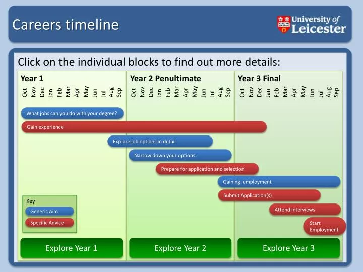 careers timeline