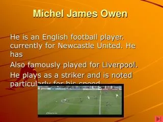 Michel James Owen