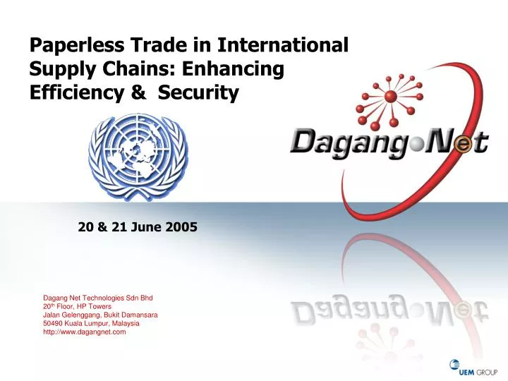 paperless trade in international supply chains enhancing efficiency security