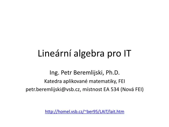 line rn algebra pro it