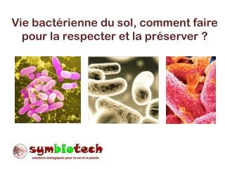 Vie bactérienne du sol, comment faire pour la respecter et la préserver ?