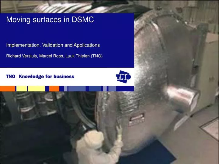 moving surfaces in dsmc