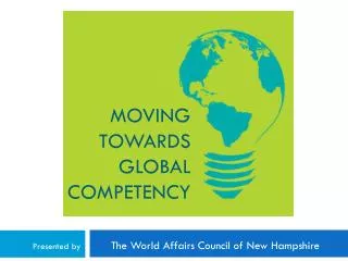 Moving towards Global Competency