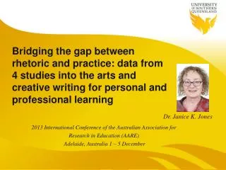 2013 International Conference of the Australian Association for Research in Education (AARE)