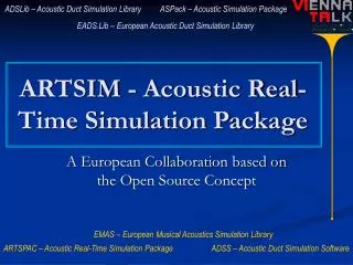 ARTSIM - Acoustic Real-Time Simulation Package