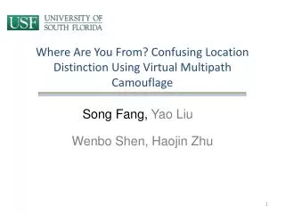 Where Are You From? Confusing Location Distinction Using Virtual Multipath Camouflage