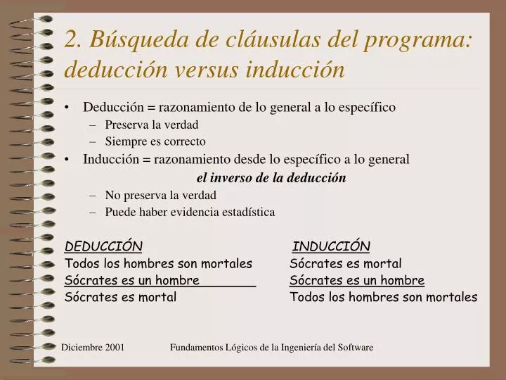 2 b squeda de cl usulas del programa deducci n versus inducci n