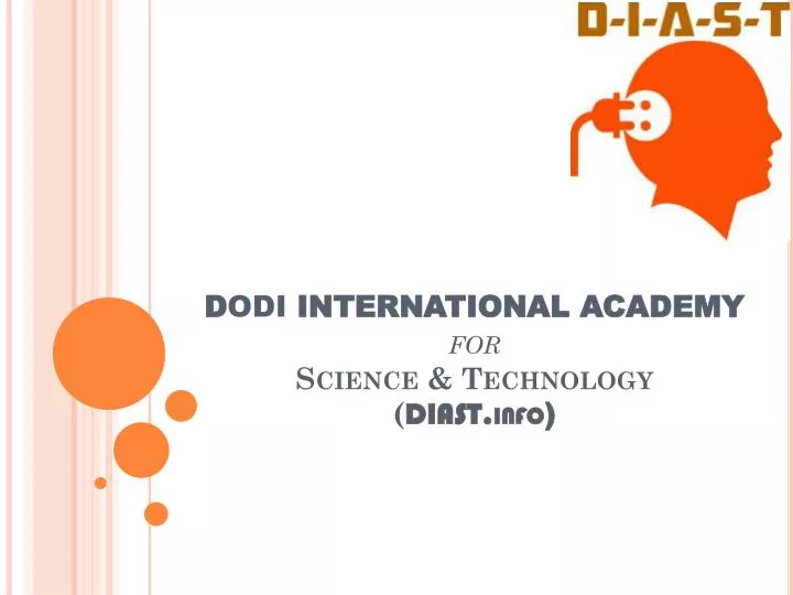 d odi international academy for science technology diast info