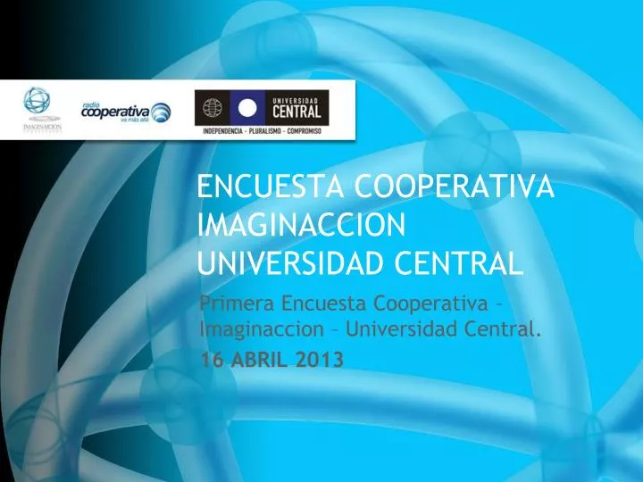 encuesta cooperativa imaginaccion universidad central