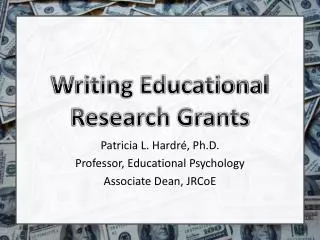 Writing Educational Research Grants