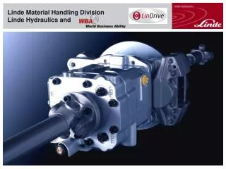Linde Material Handling Division Linde Hydraulics and