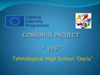 Comenius project “ yes”